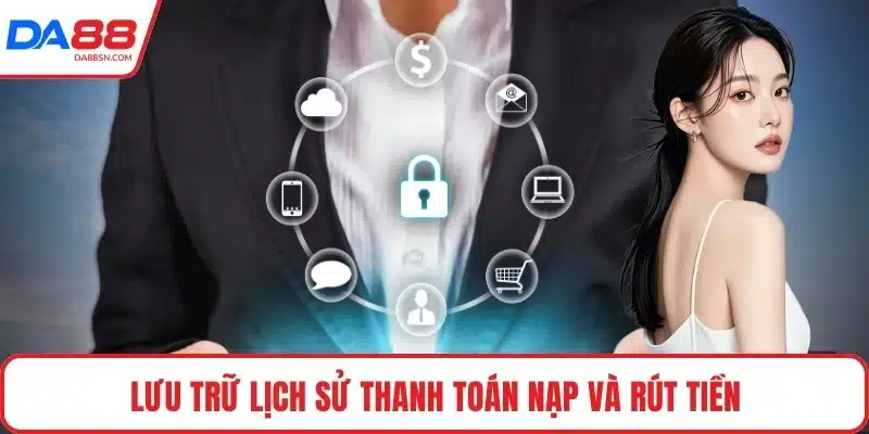 Lưu trữ lịch sử thanh toán nạp và rút tiền Lưu trữ lịch sử thanh toán nạp và rút tiền