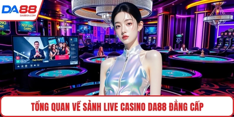 Tổng quan về sảnh Live casino DA88 đẳng cấp